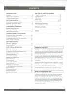 CyberHome CHDVD320OM DVD Player Operating Manual